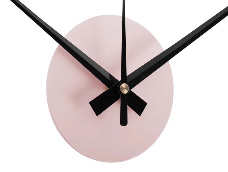 Karlsson DIY Butterfly KA6000LP Wanduhr Softpink • Schmetterlinge als Schaumstoff-Sticker • DIY-Gestaltung