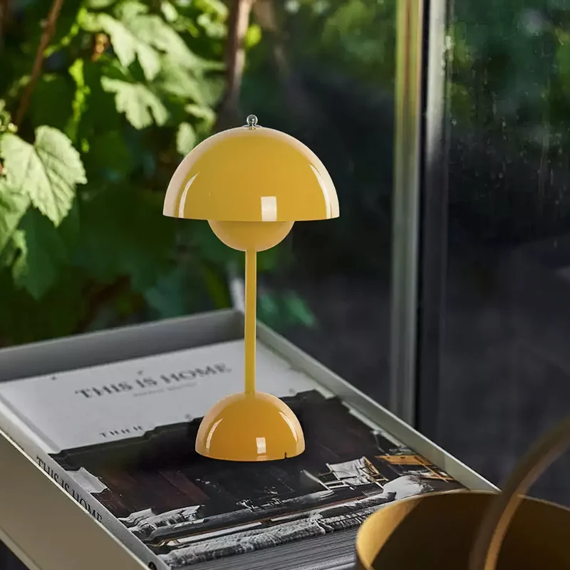 Draagbare Tafellamp met Oplaadbare Accu en Aanraakbediening – Snoerloze LED-lamp met 3 Kleurtemperaturen voor Binnen en Buiten | Sansoti
