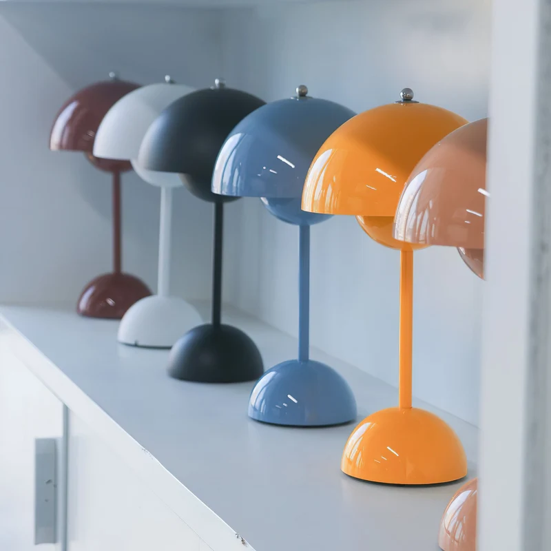 Draagbare Tafellamp met Oplaadbare Accu en Aanraakbediening – Snoerloze LED-lamp met 3 Kleurtemperaturen voor Binnen en Buiten | Sansoti