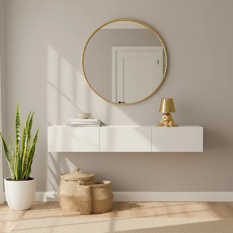 Moderne Tafellamp met Sculptuur – Goudkleurige Broers met Ingebouwde Accu en LED – Artistieke Verlichting voor Woonkamer, Slaapkamer & Bureau | Sansoti