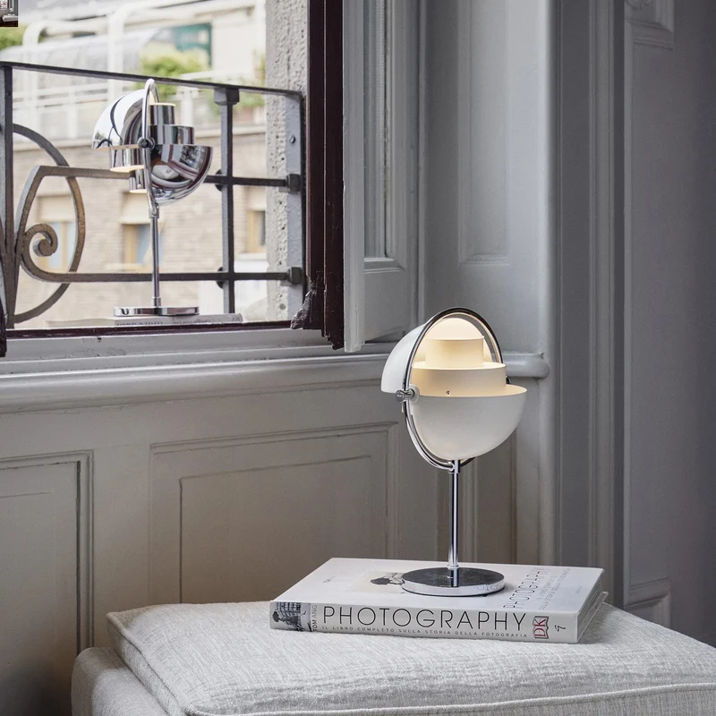 Draagbare Tafellamp met Geïntegreerde LED en USB-Oplaadbare Batterij – Dimbaar 330 Lumen 3000K Modern Design | Sansoti