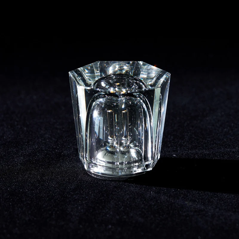 Diamant Kristal Tafellamp met Ingebouwde Accu – Draadloos & Dimbaar – Ø 8,2 cm × H 9 cm | Sansoti