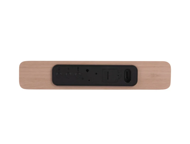 Karlsson Retro Flat LED KA6039OR Wecker Leuchtorange • LED-Digitalanzeige • USB-Ladefunktion