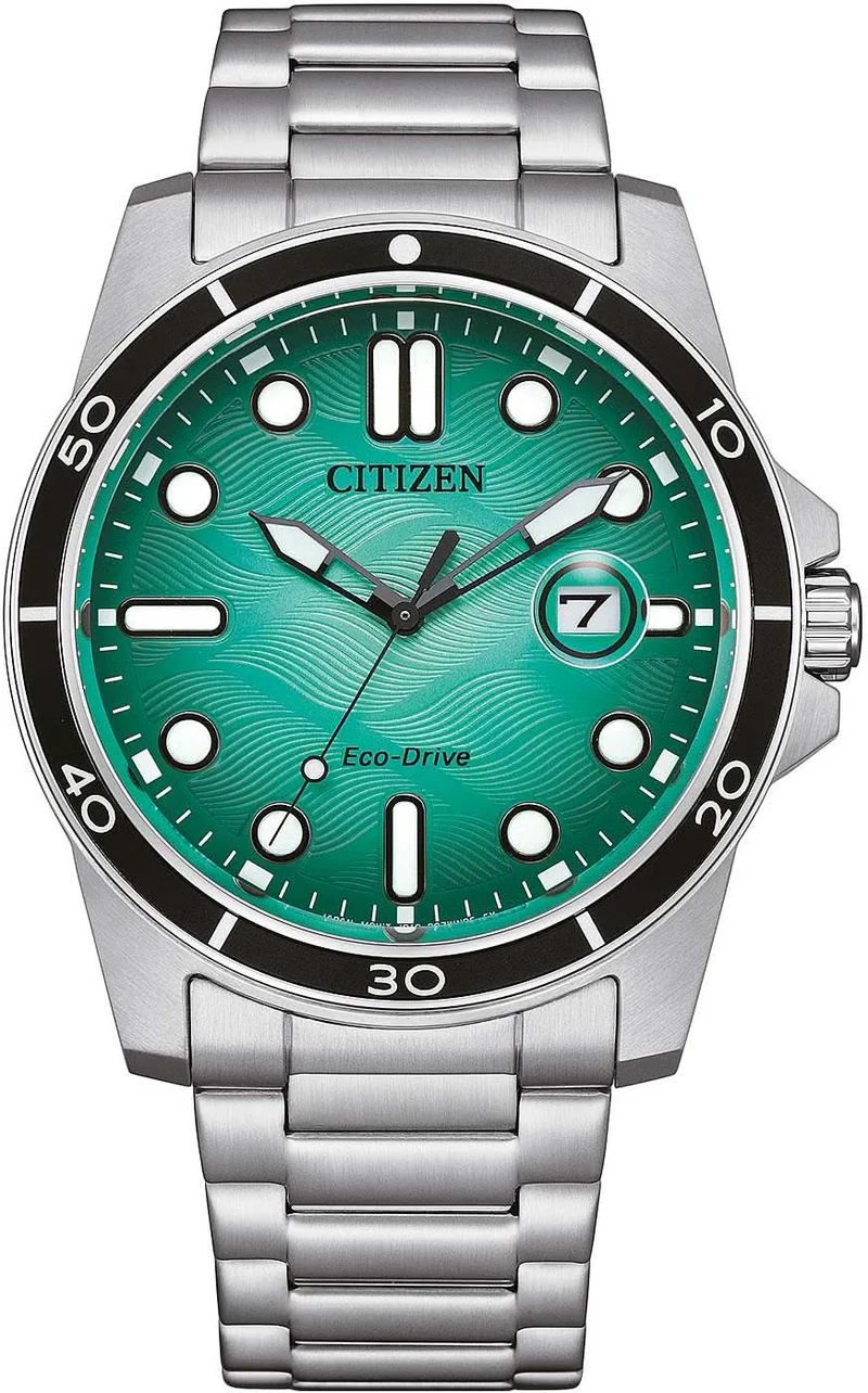 Citizen AW1816-89L Herren Uhr • Eco-Drive Solar • Robustes Edelstahl