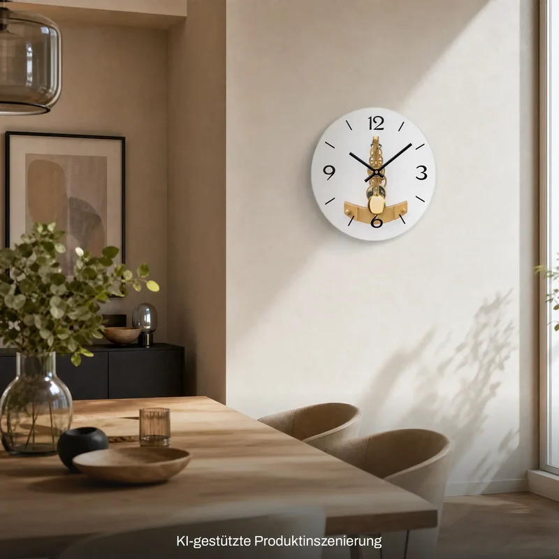 AMS Regulator R2755 Wanduhr • 14-Tage-Werk • Mineralglas