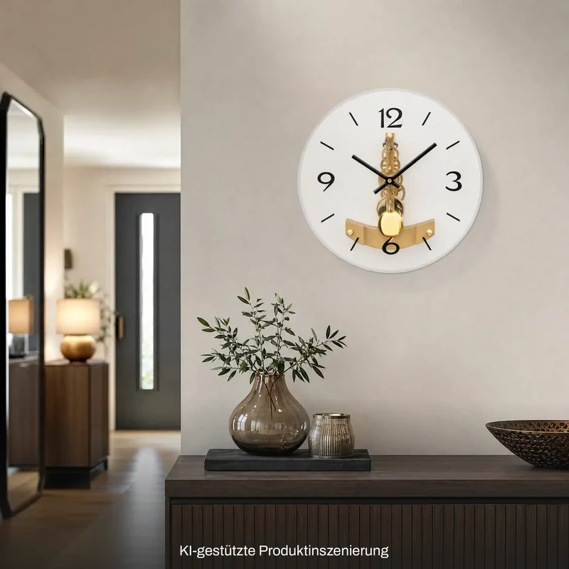 AMS Regulator R2755 Wanduhr • 14-Tage-Werk • Mineralglas