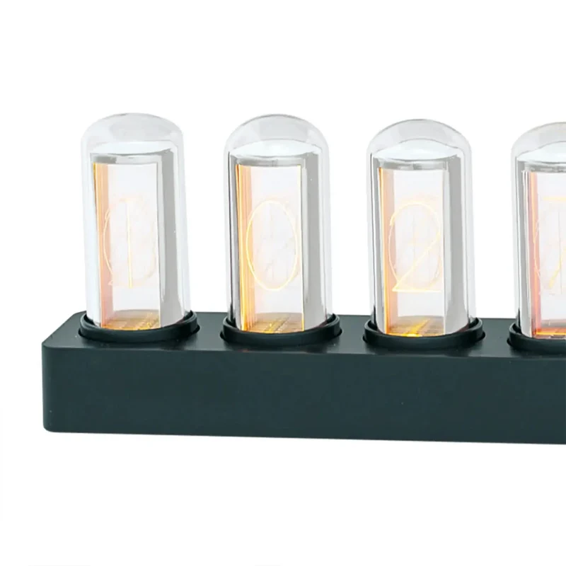 AMS Design T1320 Tischuhr • Nixie-Röhren-Optik • LED-Anzeige