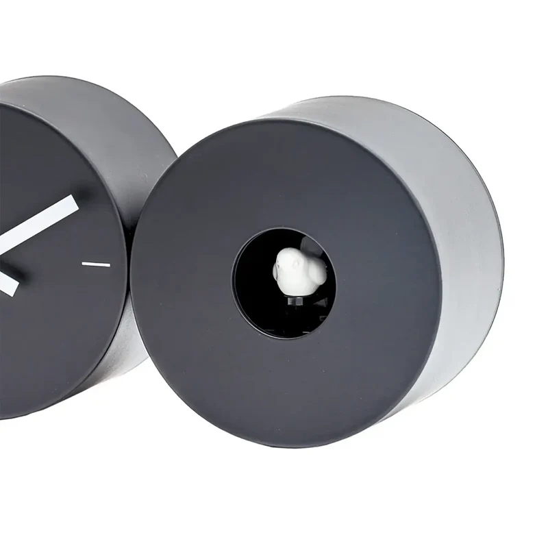AMS Design T1310 Tisch- & Wanduhr • Vogelmelodie • Metallgehäuse