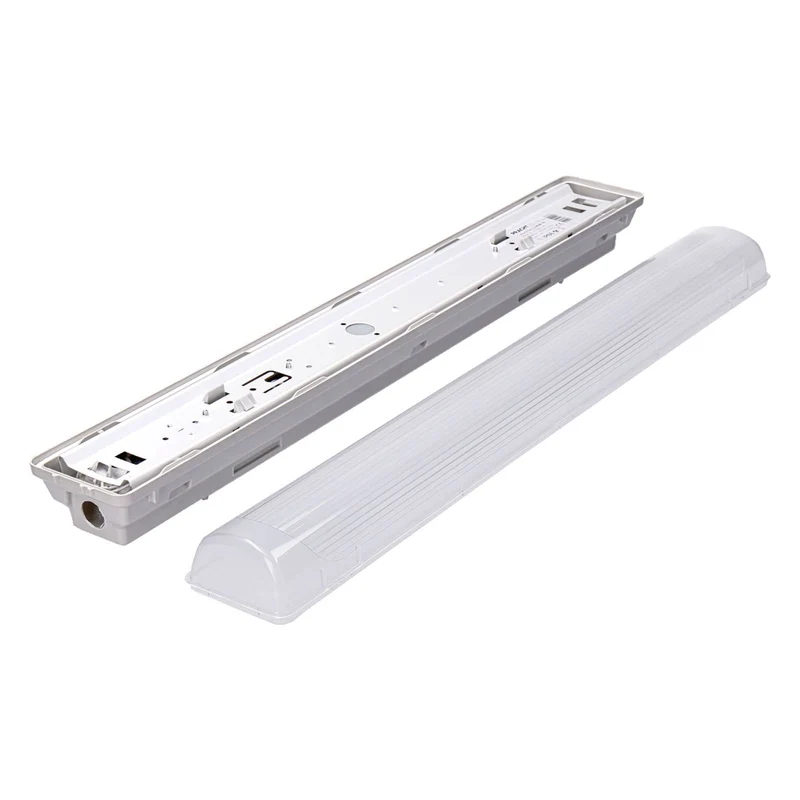 PRACHT LUNA-N T8 Feuchtraumleuchte 1x18W EVG IP66 10 Stk.