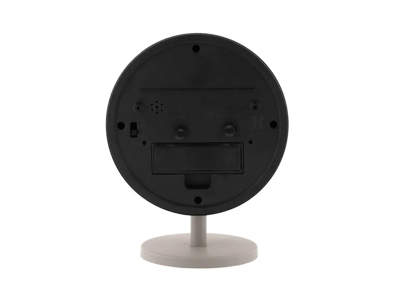 Karlsson Brisk Dome KA6027GY Wecker Dunkelgrau • Sweep-Uhrwerk • Designer Armando Breeveld