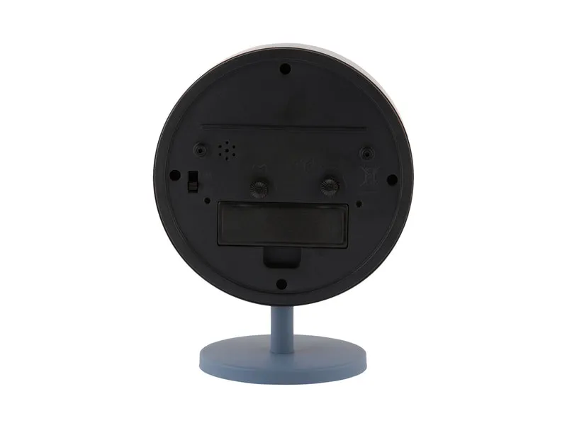 Karlsson Brisk Dome KA6027BL Wecker Klassikblau • Geräuschloses Sweep-Uhrwerk • Modernes Design