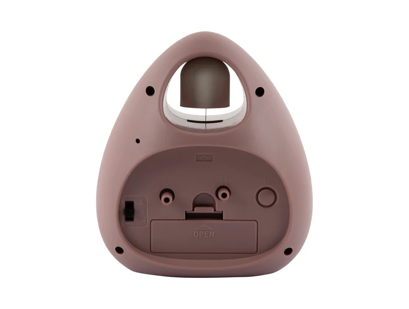 Karlsson Blob Bell KA6037PI Wecker Rosa • Analoges Quarzwerk • Klassische Weckglocke
