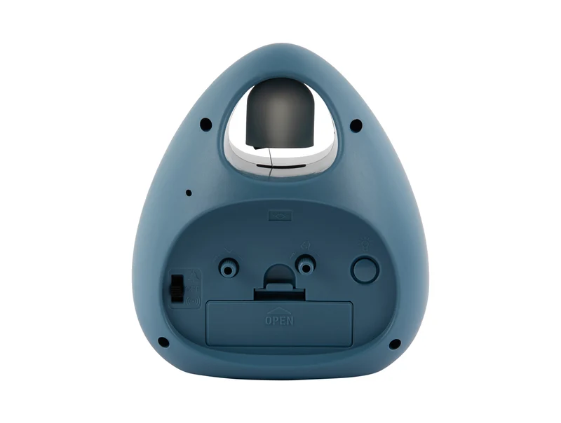 Karlsson Blob Bell KA6037BL Wecker Jeansblau • Spielerisches Design • Snooze-Funktion