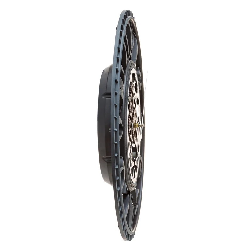 AMS Design W9634 Wanduhr • Bewegliche Zahnräder • Antik-Optik