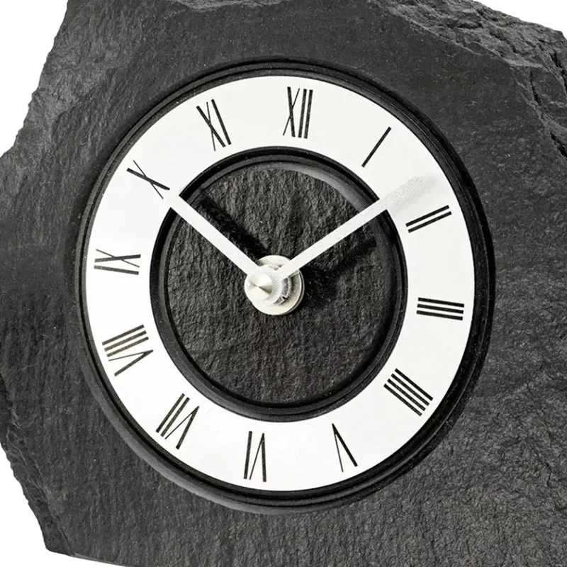AMS Design T1104 Tischuhr • Naturschiefer • Quarzwerk
