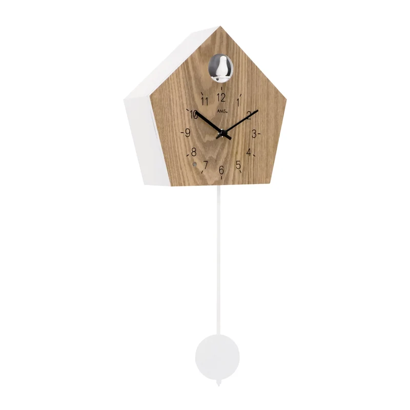 AMS Design W7399 Kuckucksuhr • Quarzwerk • Lichtsensor