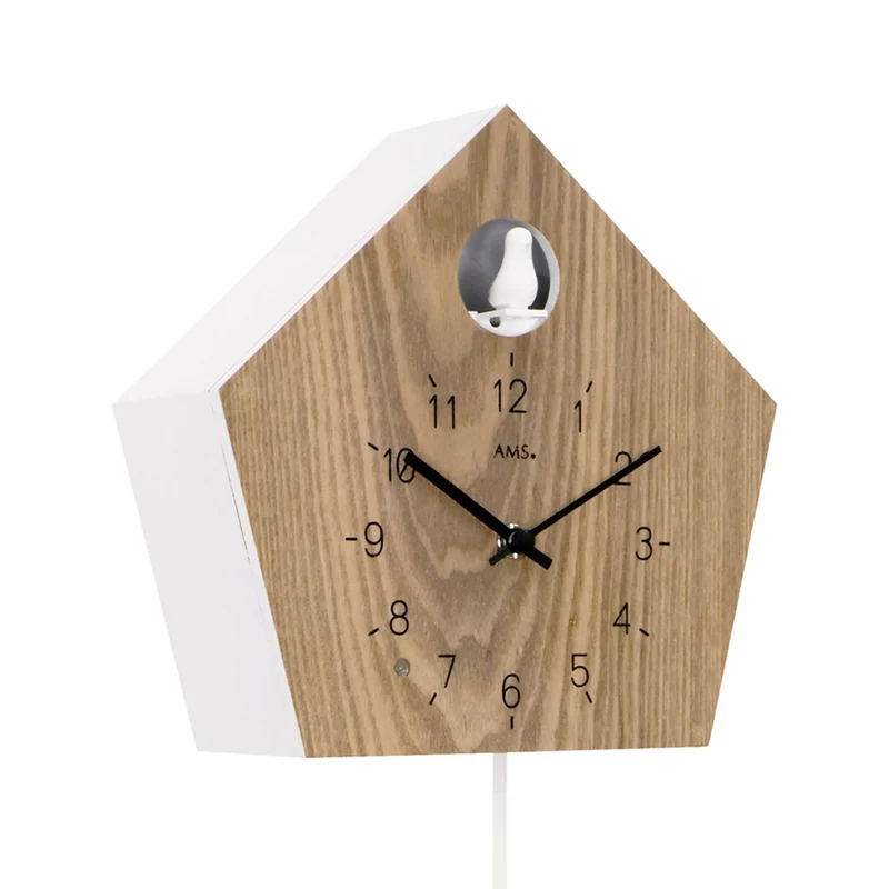 AMS Design W7399 Kuckucksuhr • Quarzwerk • Lichtsensor