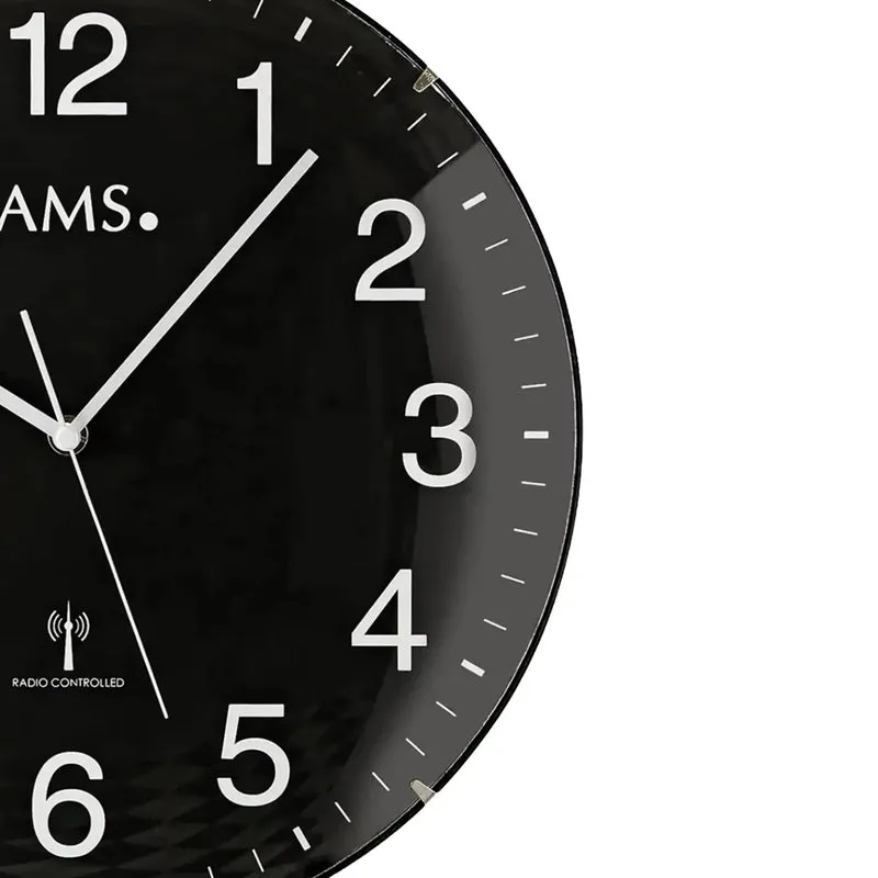 AMS Funk F5959 Wanduhr • Präzises Funkwerk • Kontraststark