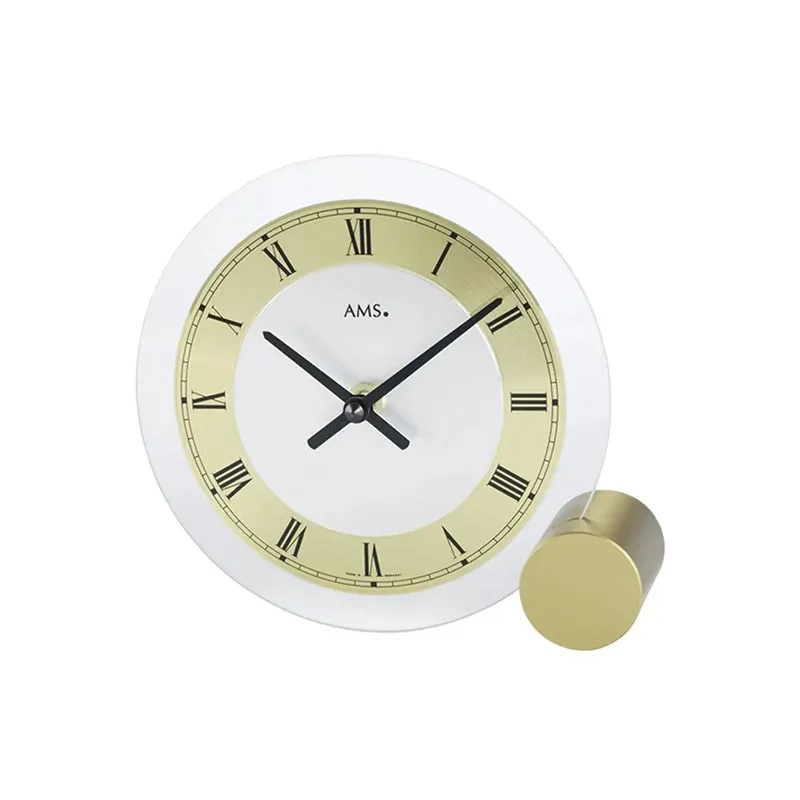 AMS Design T168 Tischuhr • Mineralglas • Quarzwerk