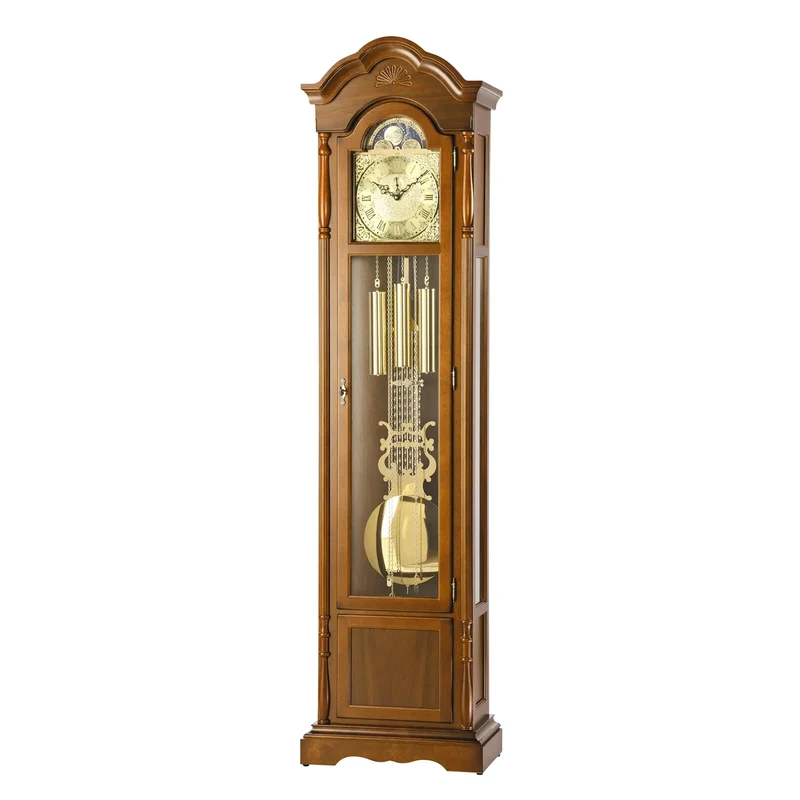 AMS Klassik S2011/1 Standuhr • 8-Tage Westminster • Nussbaum