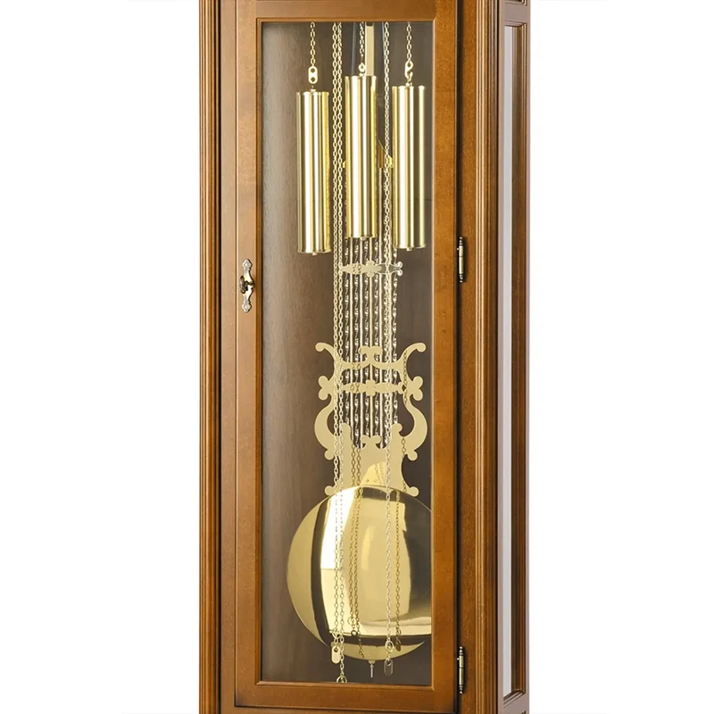 AMS Klassik S2011/1 Standuhr • 8-Tage Westminster • Nussbaum