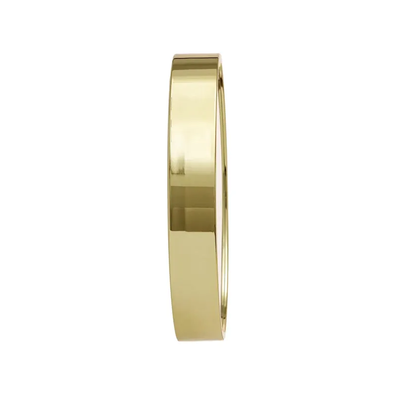 AMS Quarz W9657 Wanduhr • Vermessingtes Metallgehäuse • Mineralglas