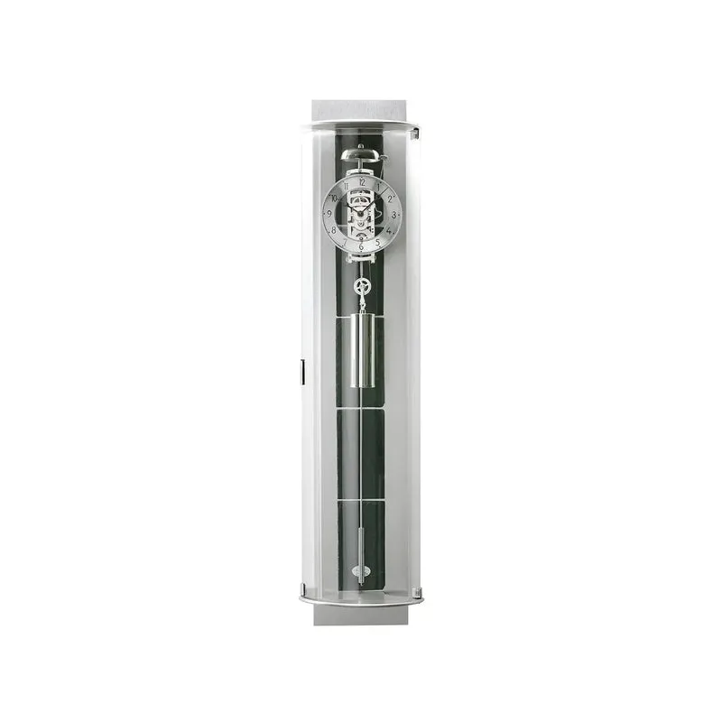 AMS Design R695 Wanduhr • Mechanisches Seilzugwerk • Schiefer & Aluminium