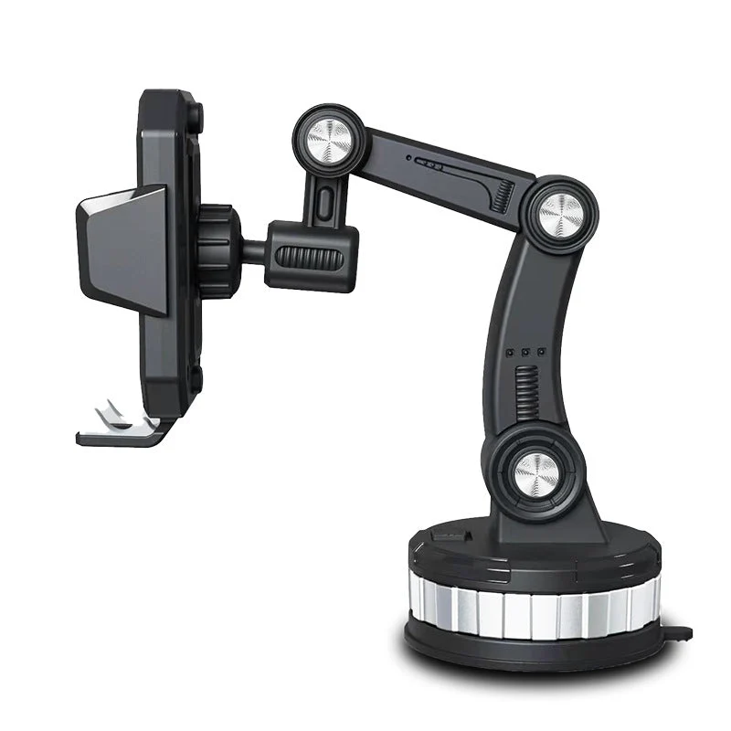 Universele Telefoonhouder Auto Voorruit & Dashboard 360° Draaibaar met Telescopische Arm | Sansoti