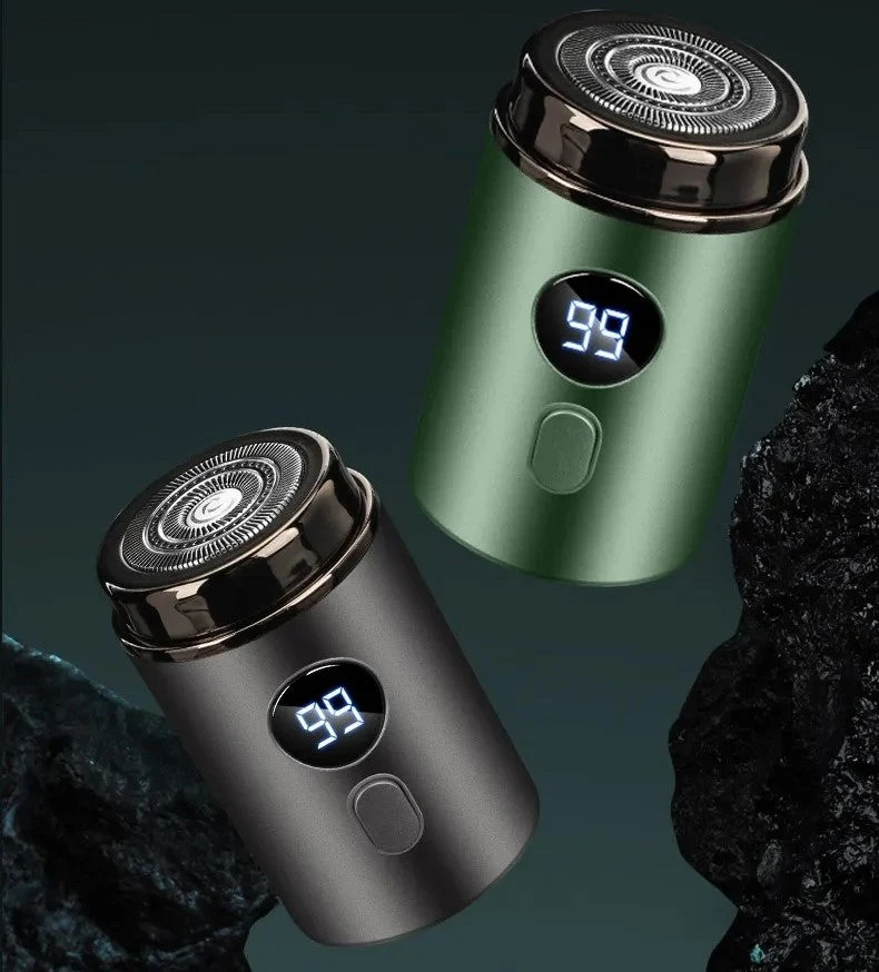 Compacte Draagbare Elektrische Scheerapparaat – Miniformat Reisscheerder met Oplaadbare Batterij – Gladde Precisie Scheerbeurt | Sansoti