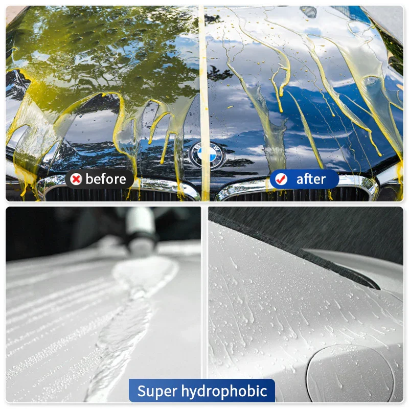 3-in-1 Auto Beschermende Coating Spray – Hoogglans & Waterdicht – Voor Lak & Exterieur | Sansoti