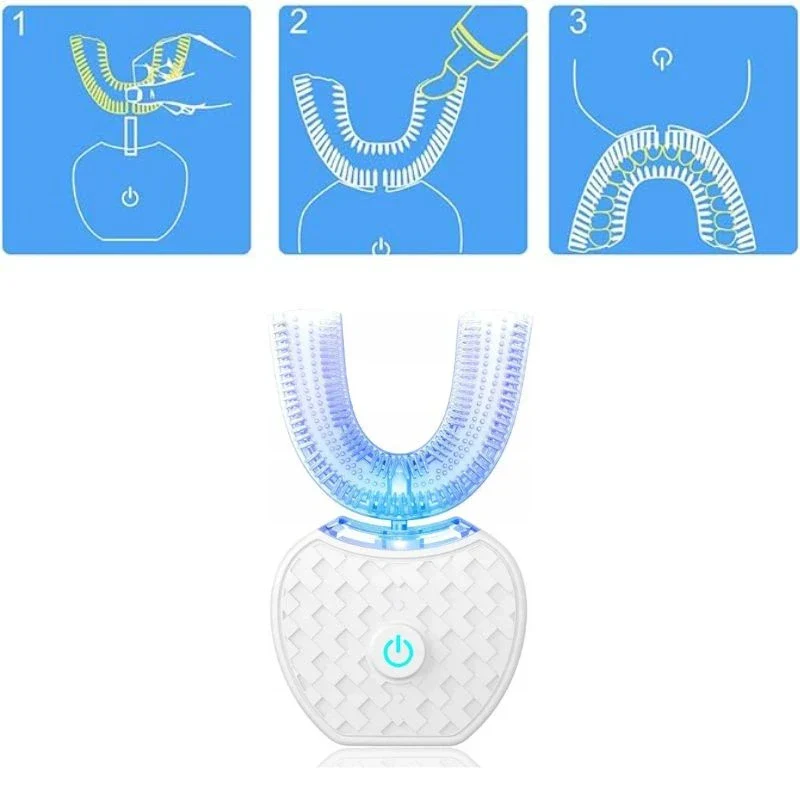 Ultrasone Tandenbleek Tandenborstel met Whitening Functie – Professionele Poetsresultaten | Sansoti