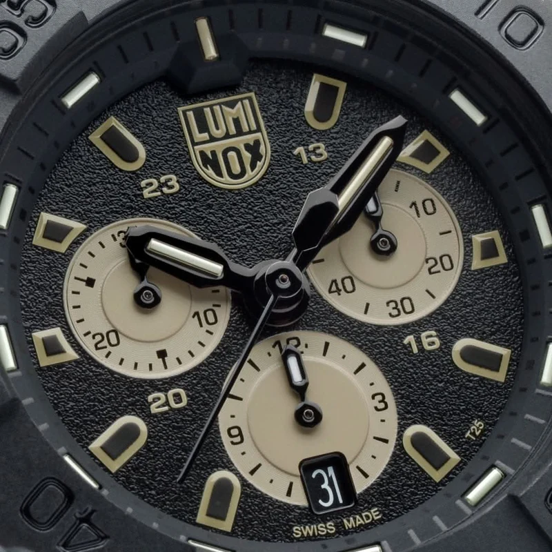Luminox Navy SEAL Chronograph 3580 Series XS.3587 Herrenuhr • Carbonox • LLT Leuchtsystem