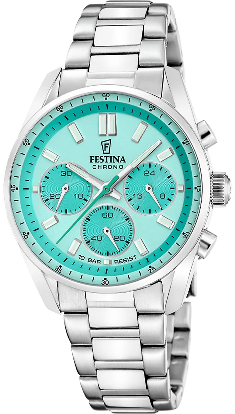Festina Boyfriend F20753/3 Unisexuhr • Sportliches Chronographen-Design • Zuverlässiges Quarzwerk