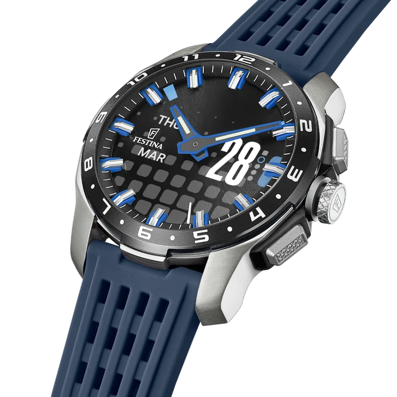 Festina Connected Full D F23305/3 Herrenuhr • Titanium-Gehäuse • Saphirglas