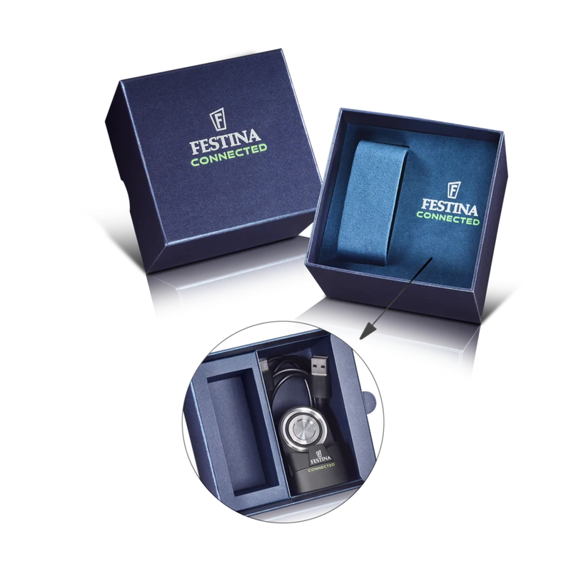 Festina Connected Full D F23305/6 Herrenuhr • Titan • Saphir