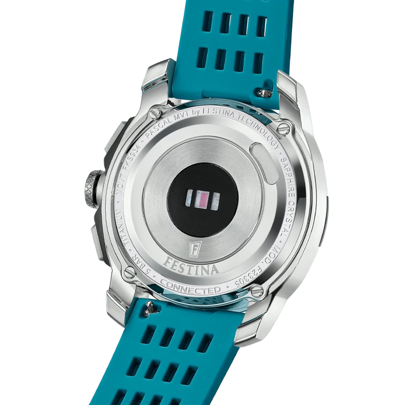 Festina Connected Full D F23305/5 Herrenuhr • Hybrid-Titanuhr • Saphirglas
