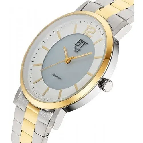Eco Tech Time Gobi EGS-12162-41M Herrenuhr • Solar Funk • Titan