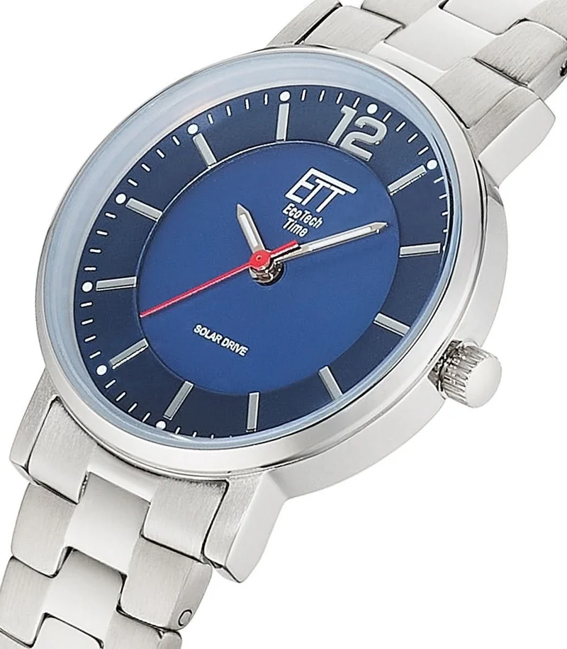 Eco Tech Time Motion Drive ELS-12165-31M Damenuhr • Solar-Antrieb • 120 Tage Dunkelgangreserve