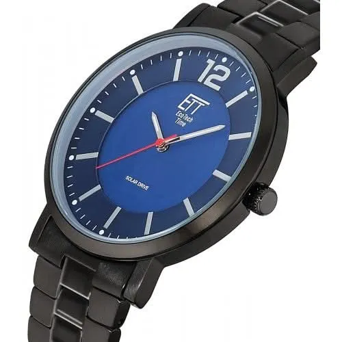 Eco Tech Time Skyline EGS-12161-31M Herrenuhr • Solar Funk • Titan