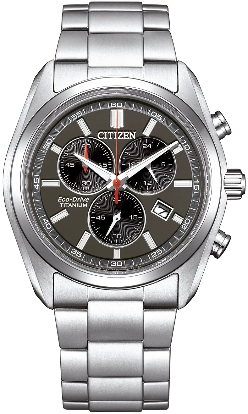 Citizen Super Titanium AT2590-59E Herrenuhr • Eco-Drive • Titanium