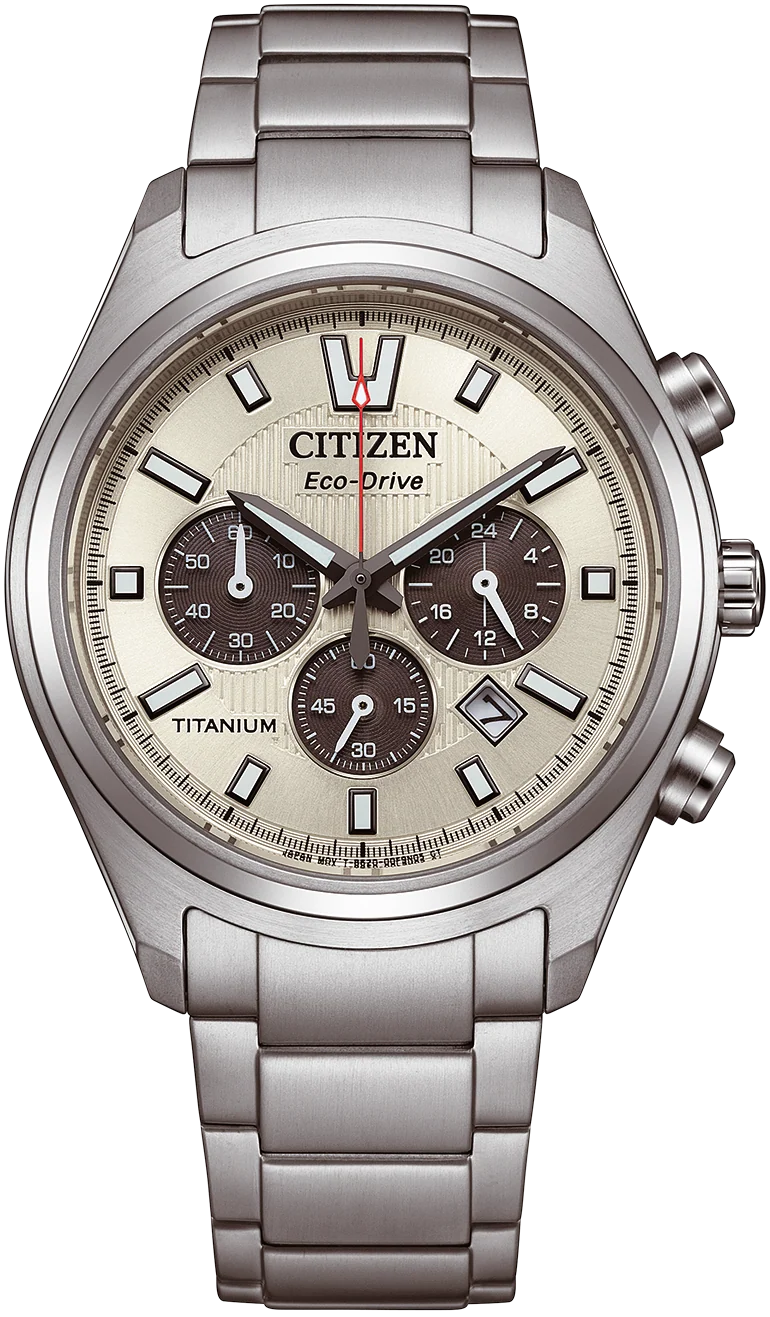 Citizen Super Titanium CA4750-51A Herrenuhr • Eco-Drive • Super Titanium