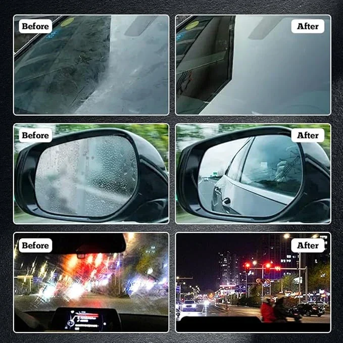 Auto Raamreiniger voor Vetvrij Helder Zicht – Spons met Hydrofobe Coating | Sansoti