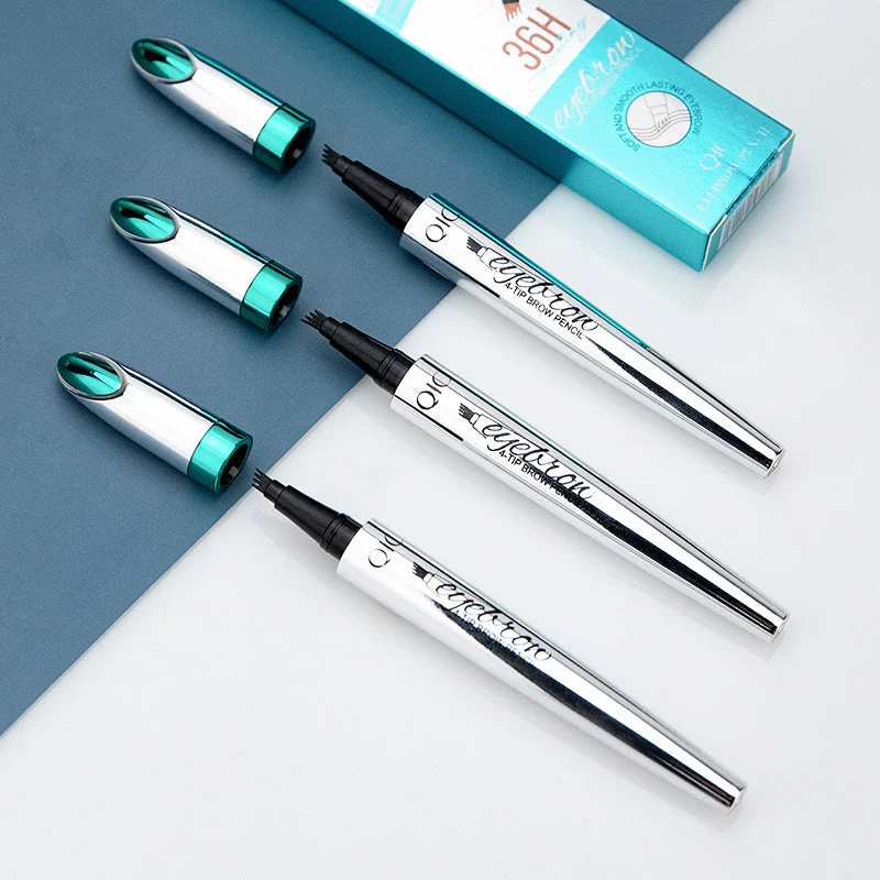 3D Wenkbrauwpotlood voor Natuurlijke Haarlook | Precisie Applicator | Langhoudend tot 36 Uur | Waterproof Brow Pencil | Sansoti
