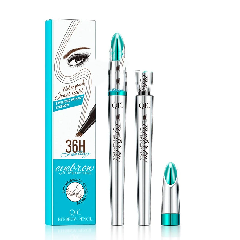 3D Wenkbrauwpotlood voor Natuurlijke Haarlook | Precisie Applicator | Langhoudend tot 36 Uur | Waterproof Brow Pencil | Sansoti