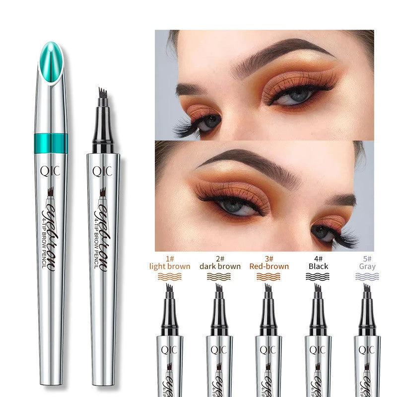 3D Wenkbrauwpotlood voor Natuurlijke Haarlook | Precisie Applicator | Langhoudend tot 36 Uur | Waterproof Brow Pencil | Sansoti