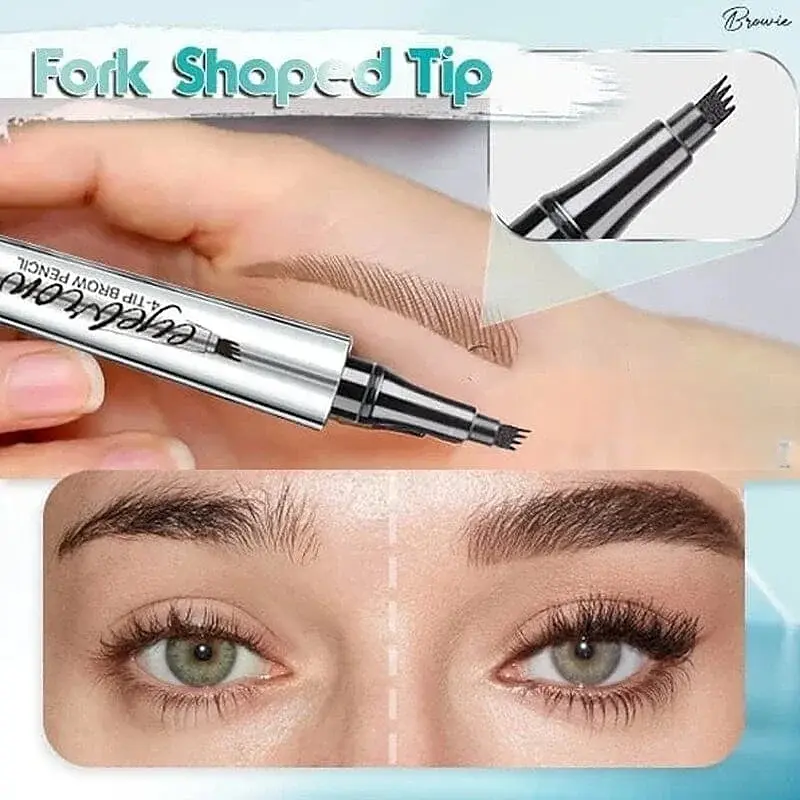 3D Wenkbrauwpotlood voor Natuurlijke Haarlook | Precisie Applicator | Langhoudend tot 36 Uur | Waterproof Brow Pencil | Sansoti