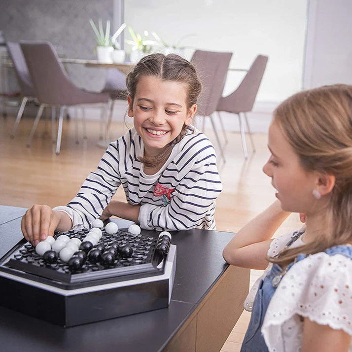 Strategisch Marmerspel voor Twee Spelers – Klassiek Bordspel met Concentratietraining en Logisch Denkvermogen | Sansoti