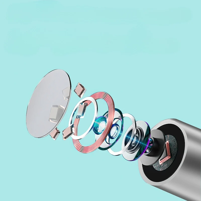 Oorexamen Camera met Siliconen Reinigingsopzetstuk en LED-Verlichting | Sansoti