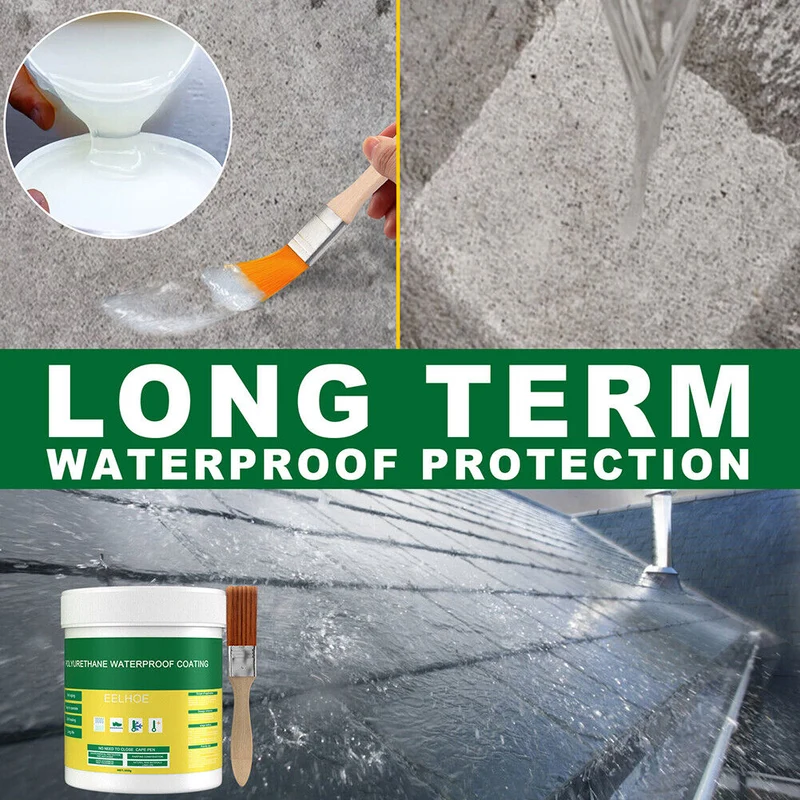 Waterafstotende Coating Spray — Transparante Transparante Beschermlaag voor Daken Balkons Muren Tegels | Sansoti