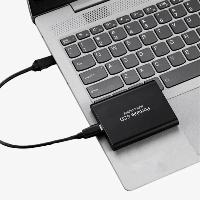 Draagbare Externe SSD Schijf Aluminium 1TB-30TB Schokbestendig Waterafstotend Opslag | Sansoti